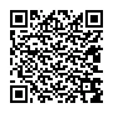 QR-koodi puhelinnumerolle +12403686490