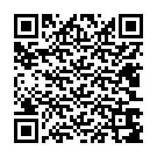 QR Code pour le numéro de téléphone +12403687822