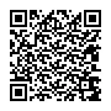 QR Code สำหรับหมายเลขโทรศัพท์ +12403687940