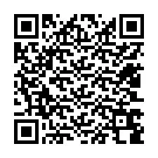 QR Code สำหรับหมายเลขโทรศัพท์ +12403688469