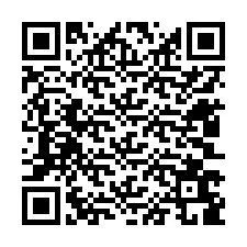 Código QR para número de teléfono +12403689734