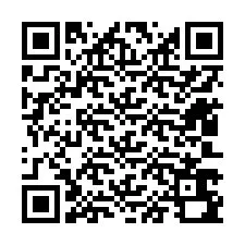 QR-koodi puhelinnumerolle +12403690915