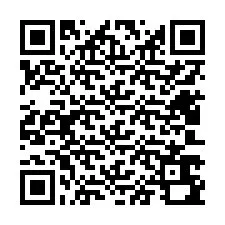 QR kód a telefonszámhoz +12403690916