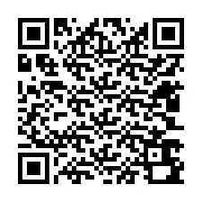 Código QR para número de teléfono +12403690924