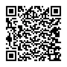 電話番号のQRコード +12403762372