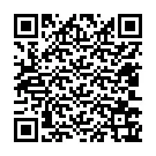 QR-код для номера телефона +12403767718