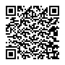 Codice QR per il numero di telefono +12403767720