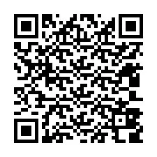 QR-код для номера телефона +12403808900