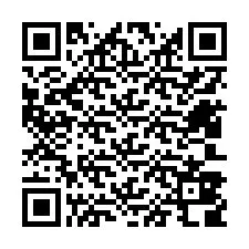 Codice QR per il numero di telefono +12403808907