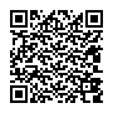 Código QR para número de telefone +12403808910