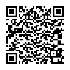 QR код за телефонен номер +12403820100