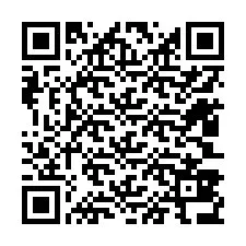 QR-kood telefoninumbri jaoks +12403836921