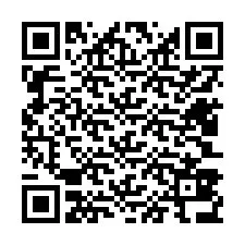 Codice QR per il numero di telefono +12403836926