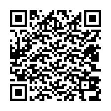 Código QR para número de telefone +12403836929