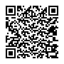 QR-kood telefoninumbri jaoks +12403837003