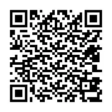 QR-code voor telefoonnummer +12403837009