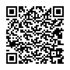 Código QR para número de teléfono +12403909852