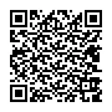 Código QR para número de teléfono +12403909872