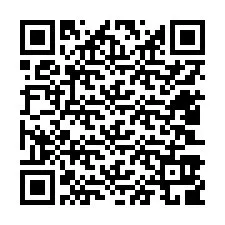 Código QR para número de telefone +12403909878