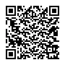 QR kód a telefonszámhoz +12403921921