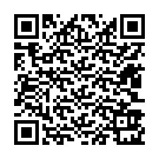 QR Code สำหรับหมายเลขโทรศัพท์ +12403921925