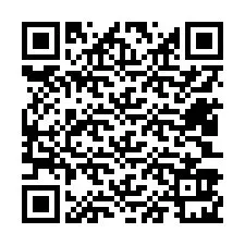 Codice QR per il numero di telefono +12403921927
