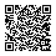 QR kód a telefonszámhoz +12403921929