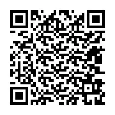 Código QR para número de teléfono +12403929575