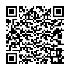 QR-koodi puhelinnumerolle +12403941821