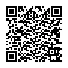 Codice QR per il numero di telefono +12403941822