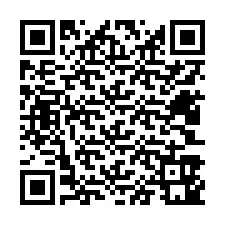 QR Code สำหรับหมายเลขโทรศัพท์ +12403941823