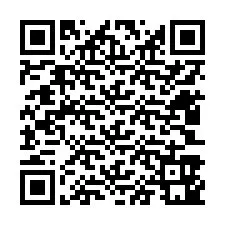 Kode QR untuk nomor Telepon +12403941824