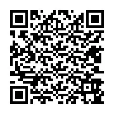 QR-code voor telefoonnummer +12403945982