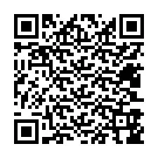 Kode QR untuk nomor Telepon +12403946063