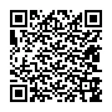 QR-code voor telefoonnummer +12403946075