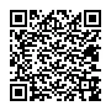 Kode QR untuk nomor Telepon +12403946083