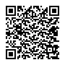 QR kód a telefonszámhoz +12403977476