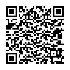 電話番号のQRコード +12403977485
