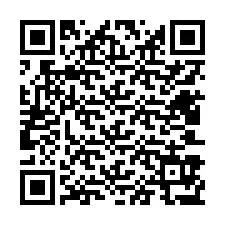 電話番号のQRコード +12403977486