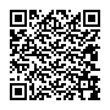 QR-Code für Telefonnummer +12403984570