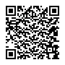 QR kód a telefonszámhoz +12403984571