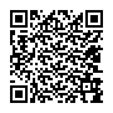 QR-код для номера телефона +12403984579