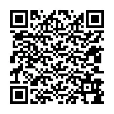 Kode QR untuk nomor Telepon +12403984580