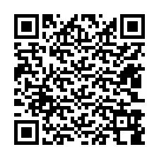 Kode QR untuk nomor Telepon +12403988425