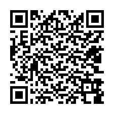 Codice QR per il numero di telefono +12403988429