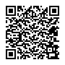 Código QR para número de teléfono +12403993757