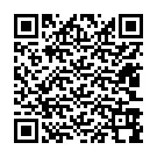 Código QR para número de telefone +12403998825