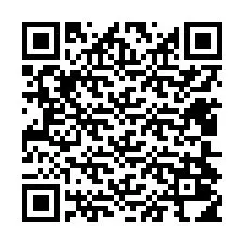 QR код за телефонен номер +12404014212