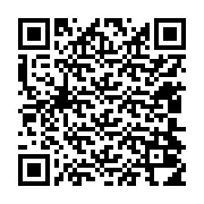 Código QR para número de teléfono +12404014214