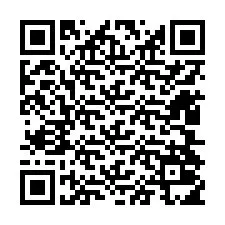 QR Code pour le numéro de téléphone +12404015625